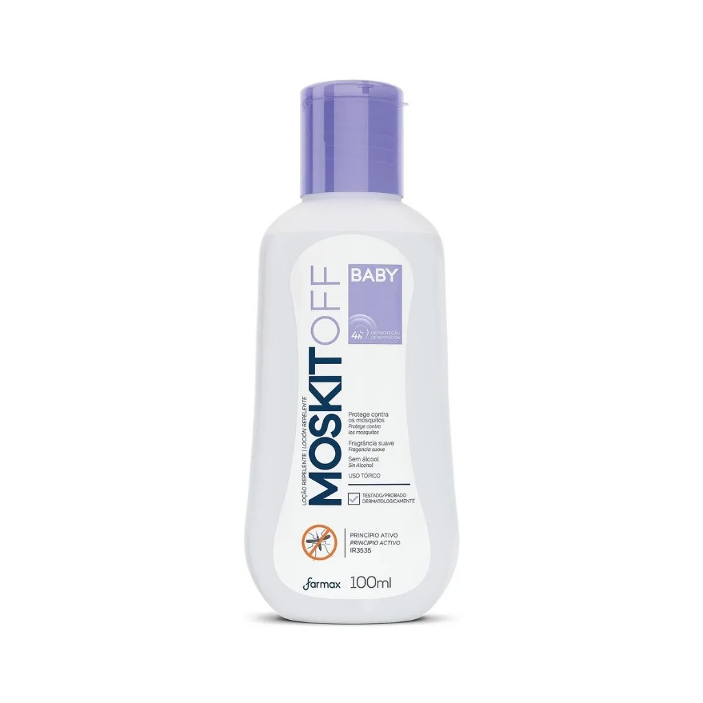 Moskitoff Repelente Loção Baby 4h - 100ml