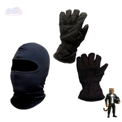 Luvas De Frio Forrada Motociclista Moto Motoboy Inverno Frio com Touca ninja Balaclava