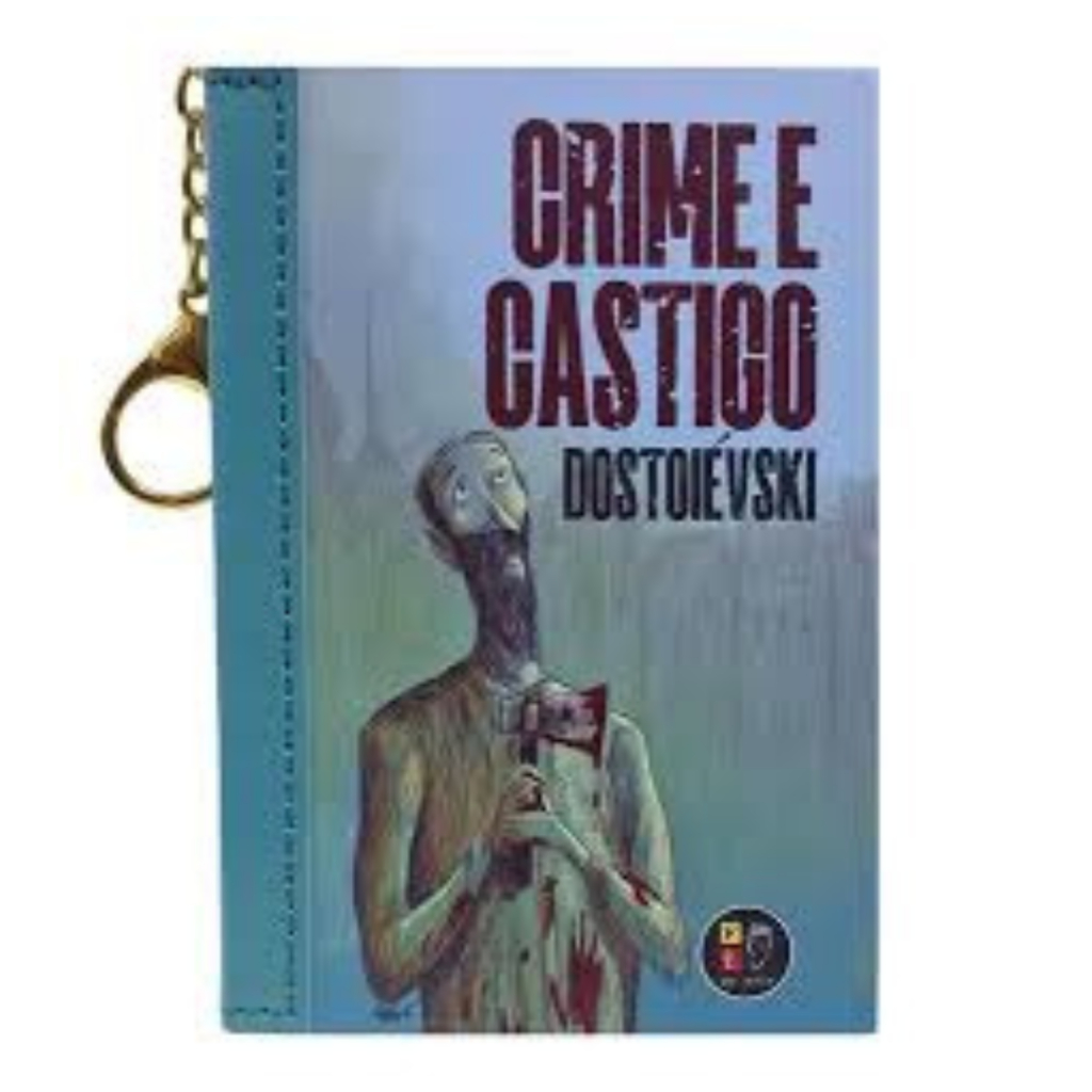 Book Charm | Crime e Castigo | Livro chaveiro