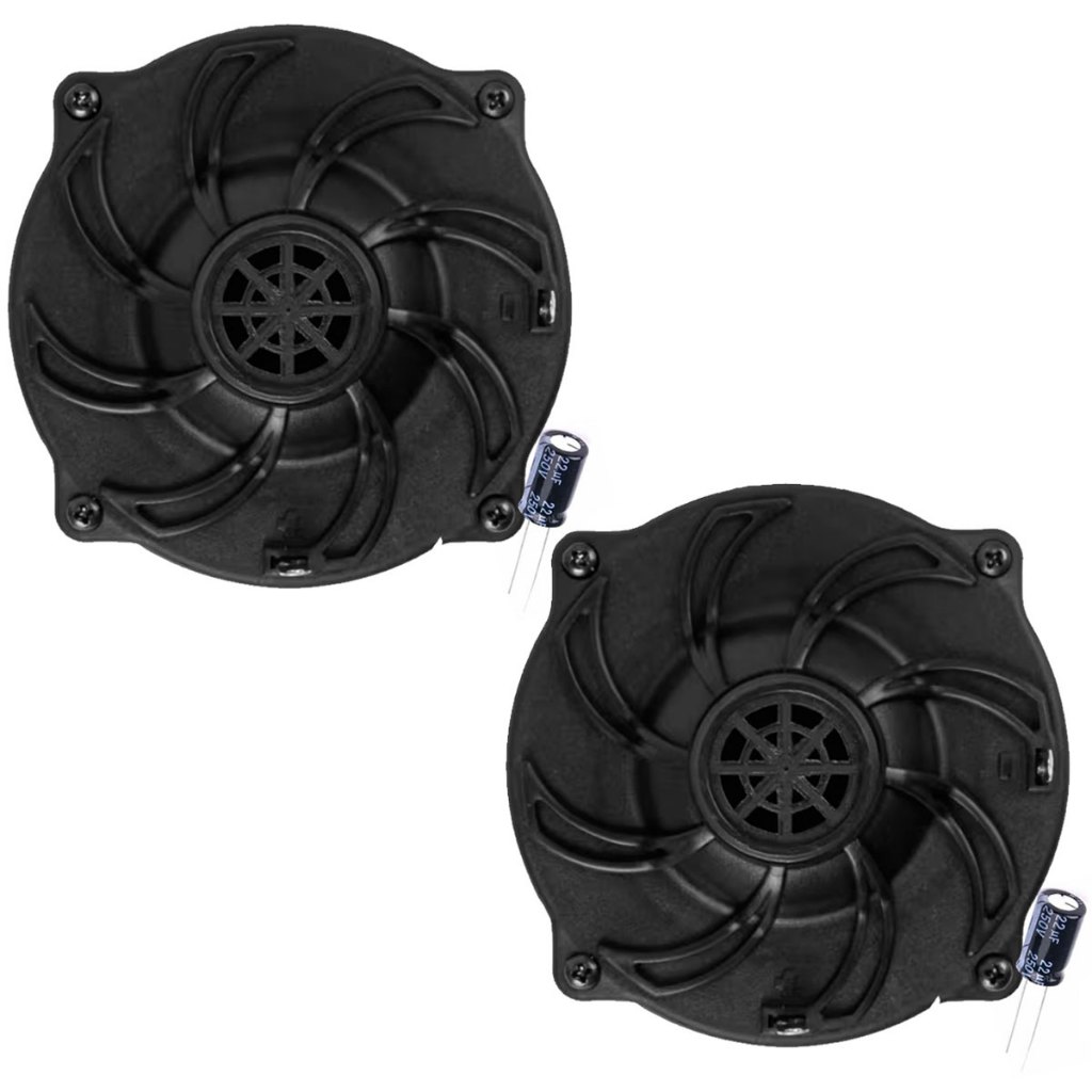 Kit 02 Driver Fenólico Permak Para Corneta 8 Ohms Original + Capacitores
