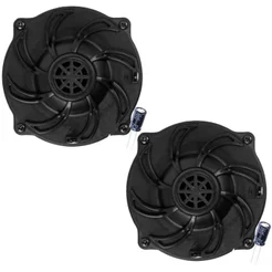 Kit 02 Driver Fenólico Permak Para Corneta 8 Ohms Original + Capacitores
