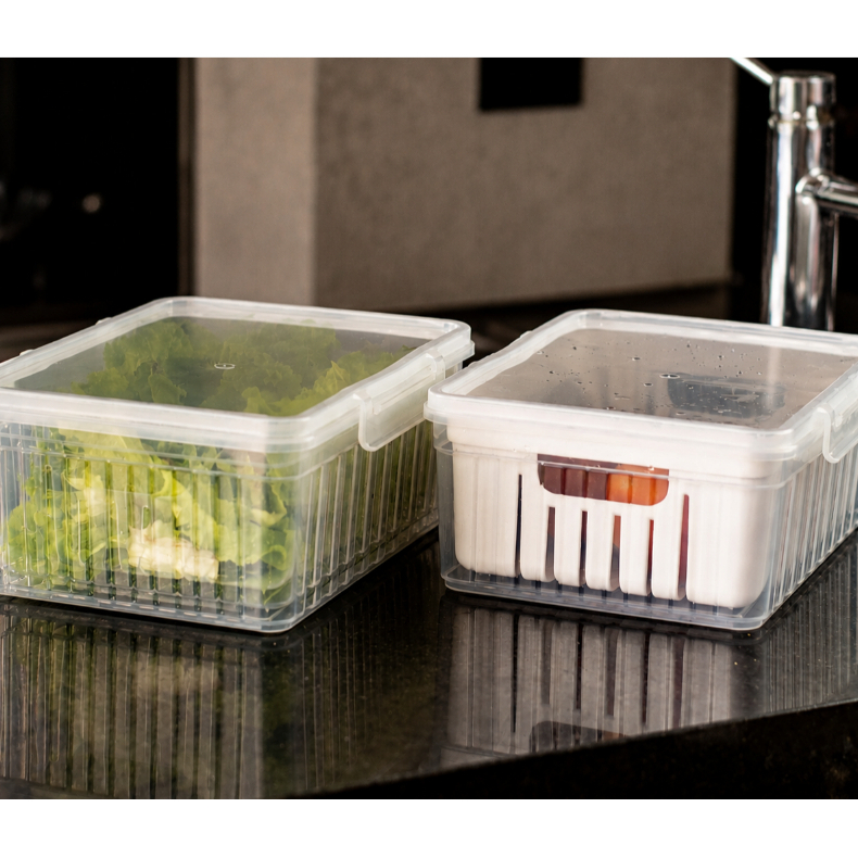 Potes Organizadores Geladeira Para Alimentos Vegetais Fruta Cozinha Moderna