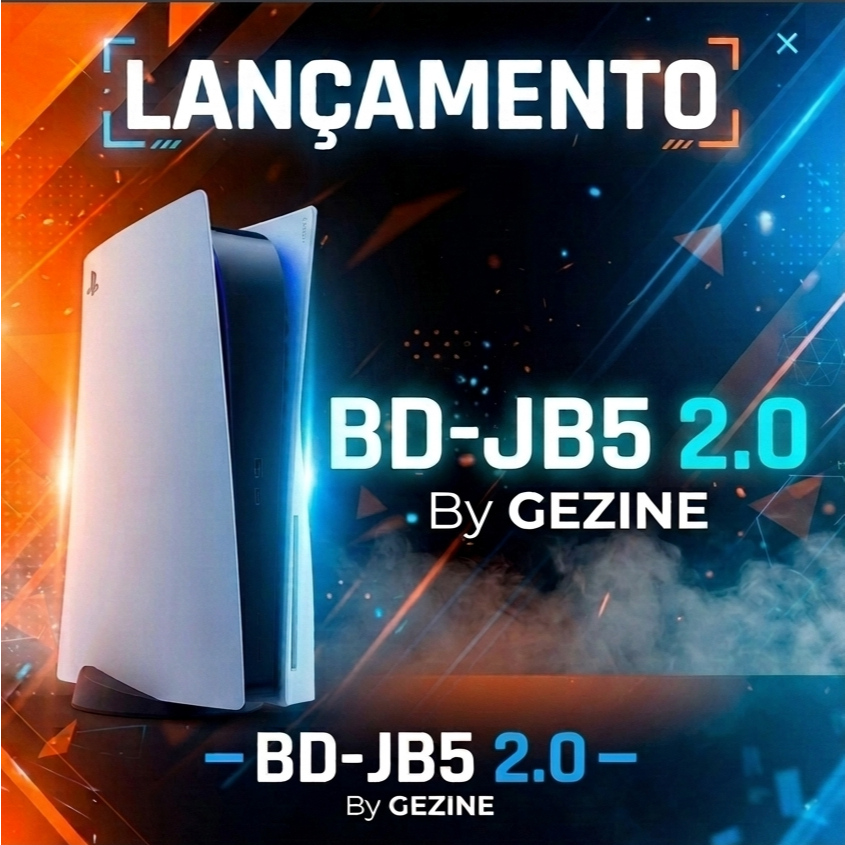 Disco BD-JB5 2.0 FW  4.1 a 12.00 Gezine PS5 Lançamento