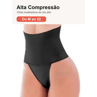 Cinta Modeladora Plus Size Calcinha Pós Parto Alta Compressão - Cinta18 Ads