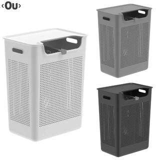 Cesto de Roupas com Duplo Compartimento Ajustável Ou 50L Linha Flow