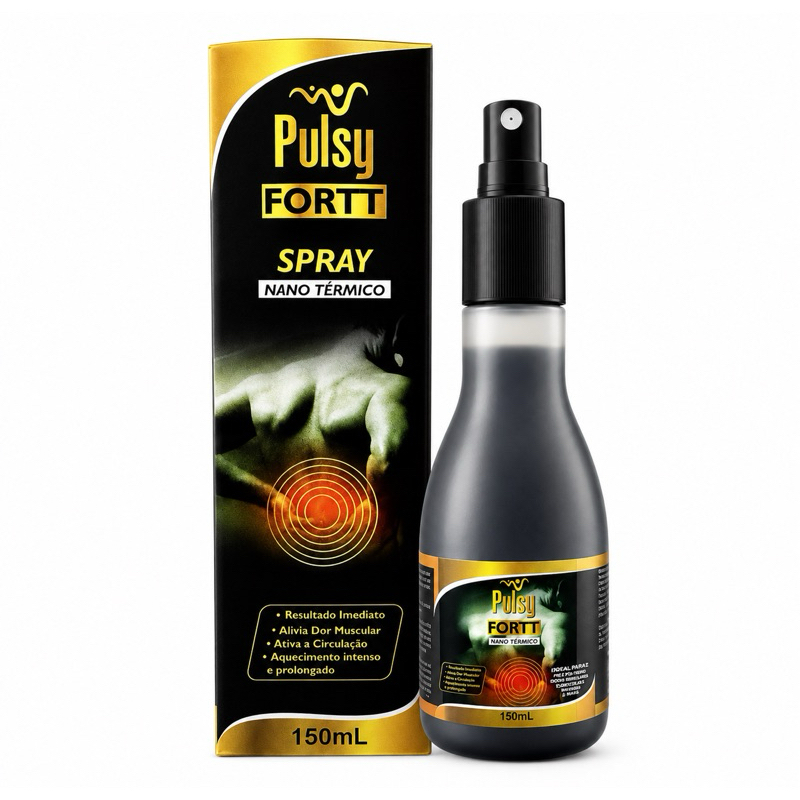 Spray Fortt Pulsy Nano Térmico 150 ml - Pulsy