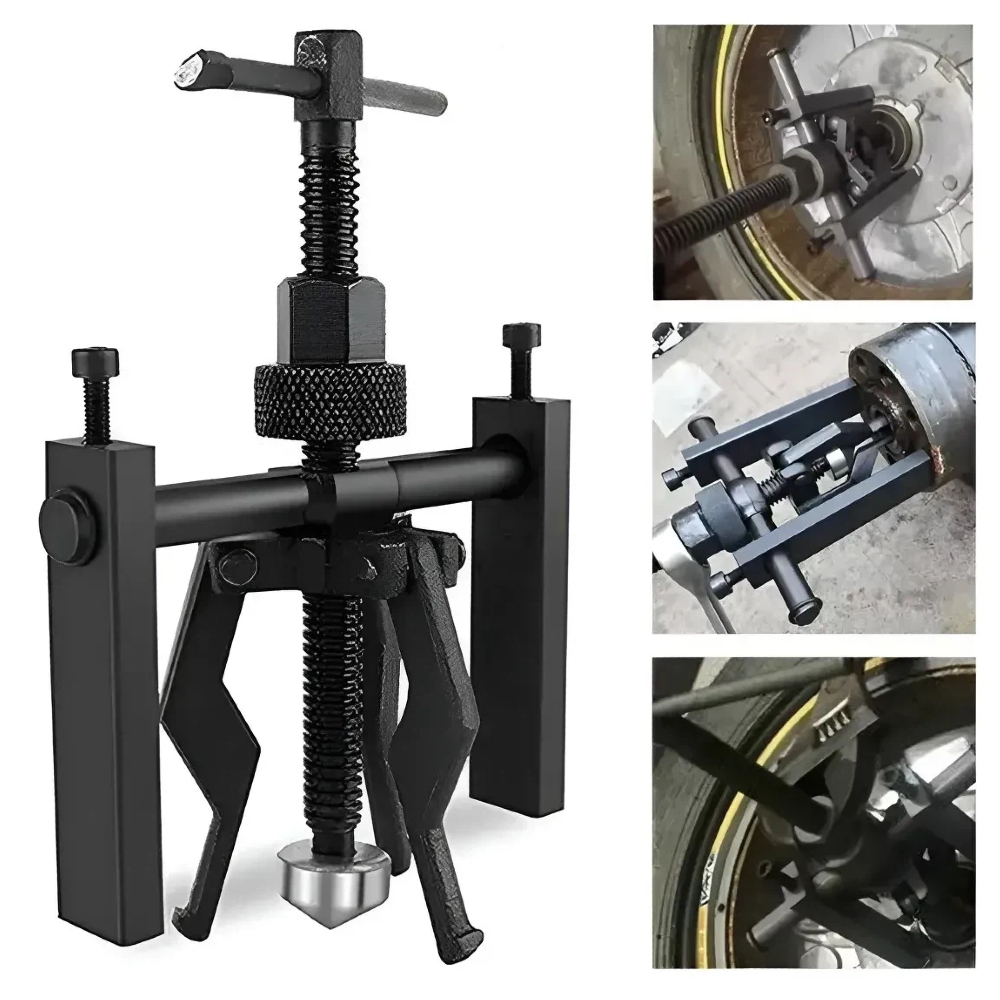 Extrator De Rolamento De 3 Mandíbulas,Ferramenta De Remoção De Volante De Polia Automotiva Resistente Para Carro,SUV