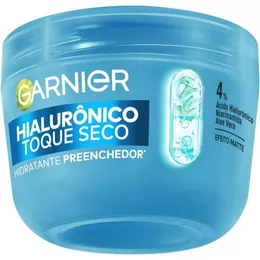 Gel Creme Hidratante Facial Hialurônico Toque Seco com Ácido Hialurônico e Niacinamida, Peles Mistas e Oleosas, 85g