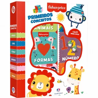 Box com 6 minilivros Fisher-Price
