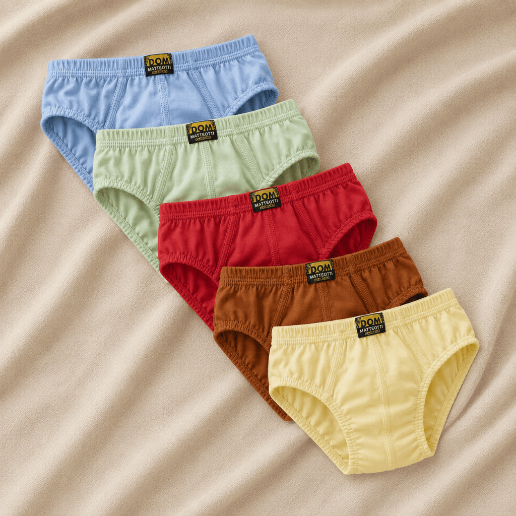 Kit 10 Cuecas Slip Infantil Conforto Forrada 100% Algodão