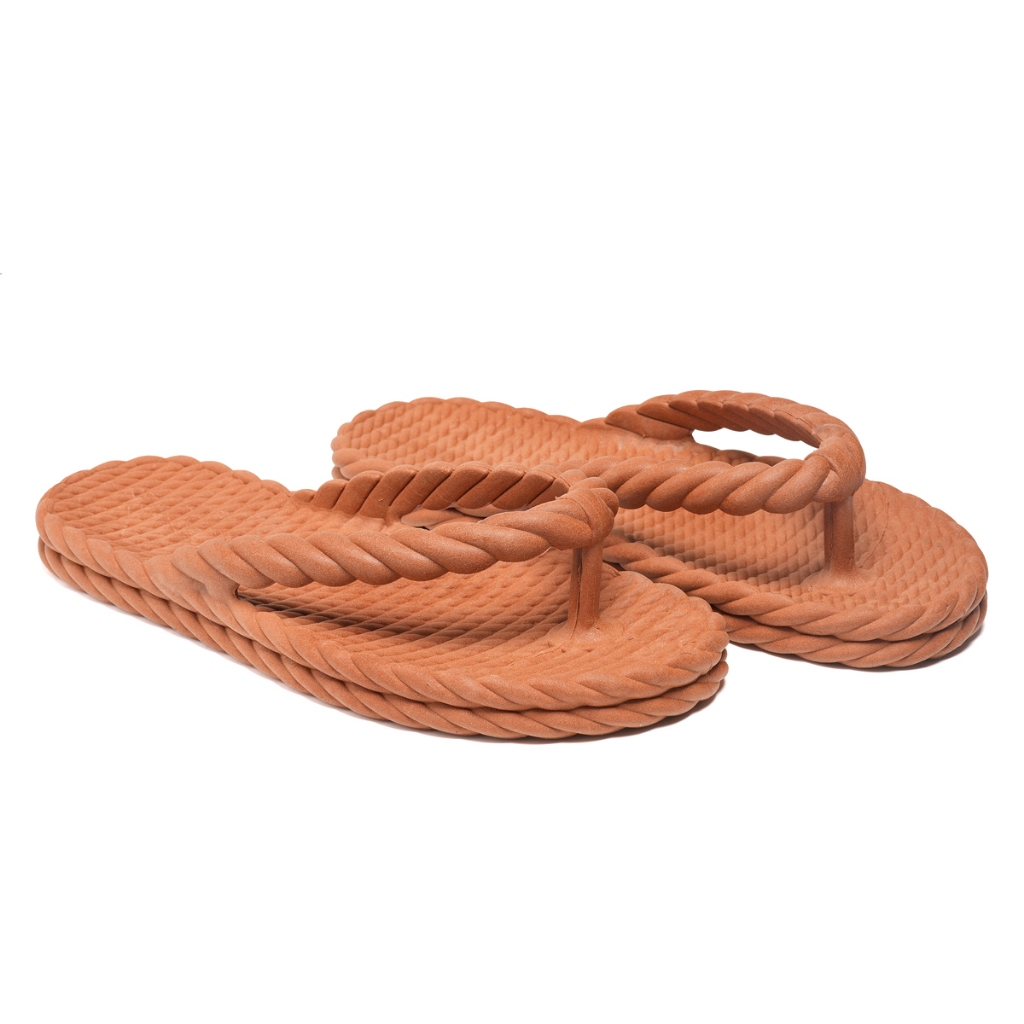 Kt Sandalia Feminina Chinelo Dia a Dia Rosa Branco — imagem 2 de 2