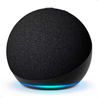 Caixa de Som Bluetooth com LED e Alexa - Preto A23