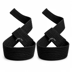 Par Straps Treino Costa Musculação Academia Crossfit Crosstraining Puxador