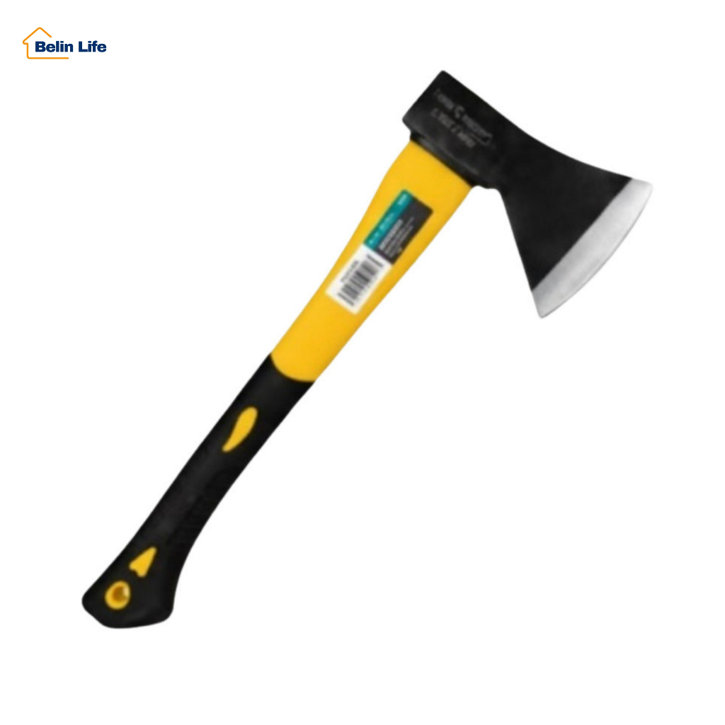 Machadinha De Camping Bushcraft 600g Cabo Emborrachado Alta Resistencia Luatek L