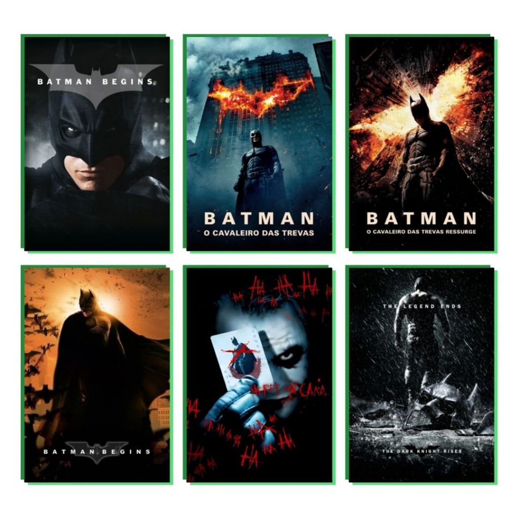 Placa Decorativa MDF Batman (2005-2012) - Quadro Parede & Decoração (14x20 ou 20x28)