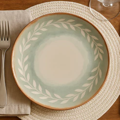 Prato De Sobremesa Coup New Mediterrâneo 19,4cm Porto Brasil - Original
