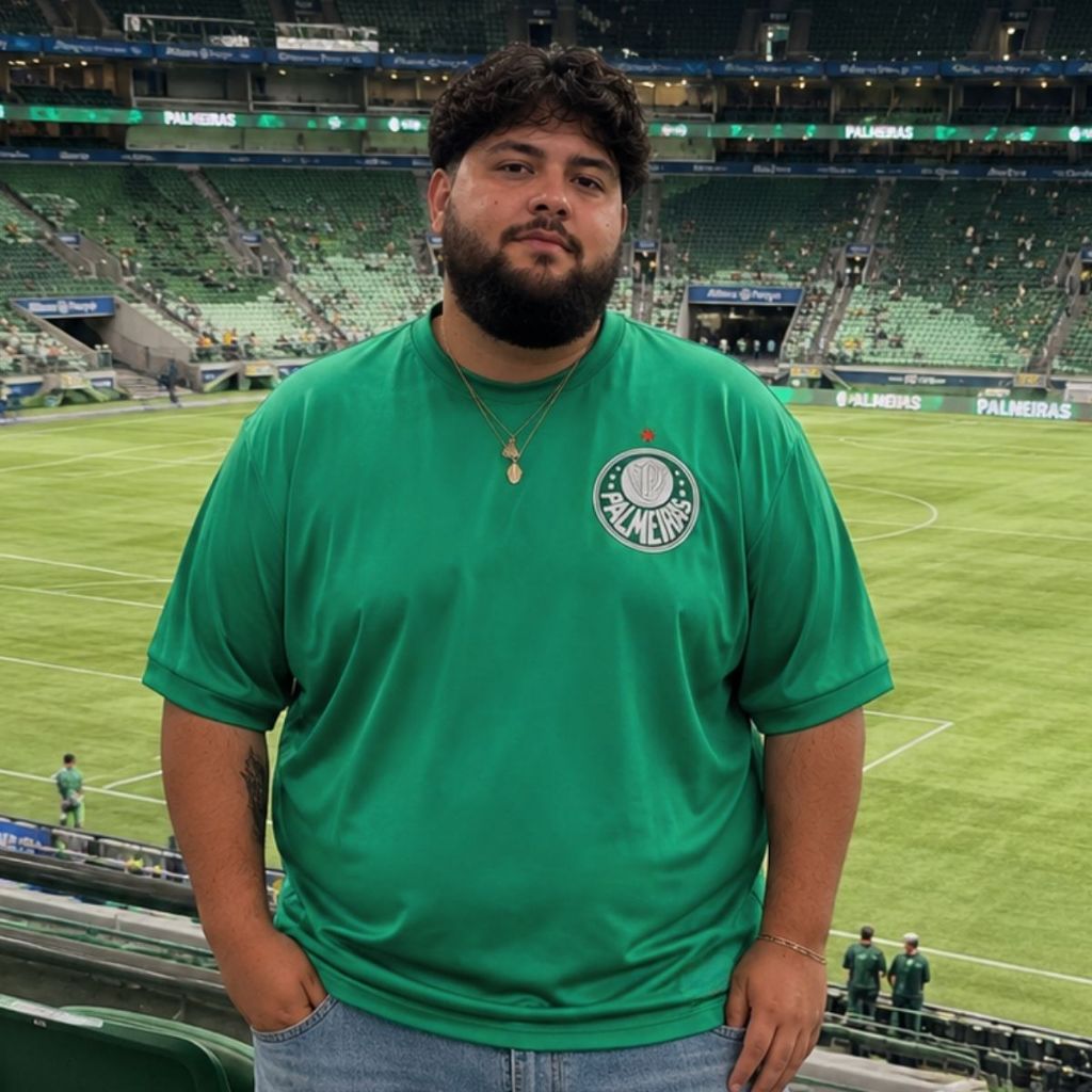 Camisa Palmeiras Masculina Plus Size 1914 Betel Original Torcedor Licenciada 3G ao 5G · foto 2