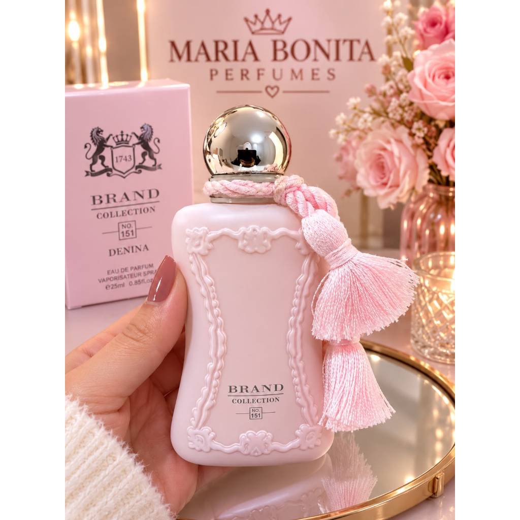 Perfume Feminino De Luxo Presente Brand Collection 151 - Delina - mas vendido Floral Otima Fixação