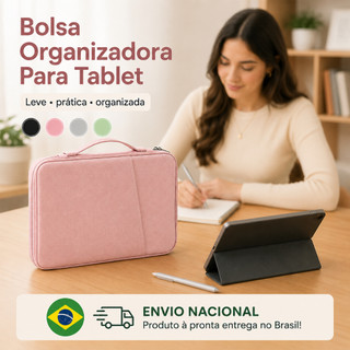 Bolsa Impermeável para Tablet 11 13 Polegadas Estojo Protetor Almofadado com Múltiplas Camadas