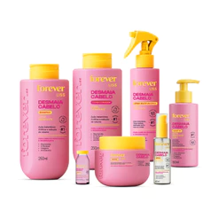 Kit Completo Desmaia Cabelo Forever Liss