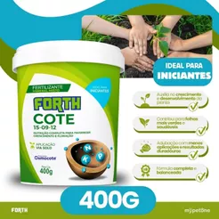 Adubo Osmocote Floração 15-09-12 Forth Cote Fertilizante 400g