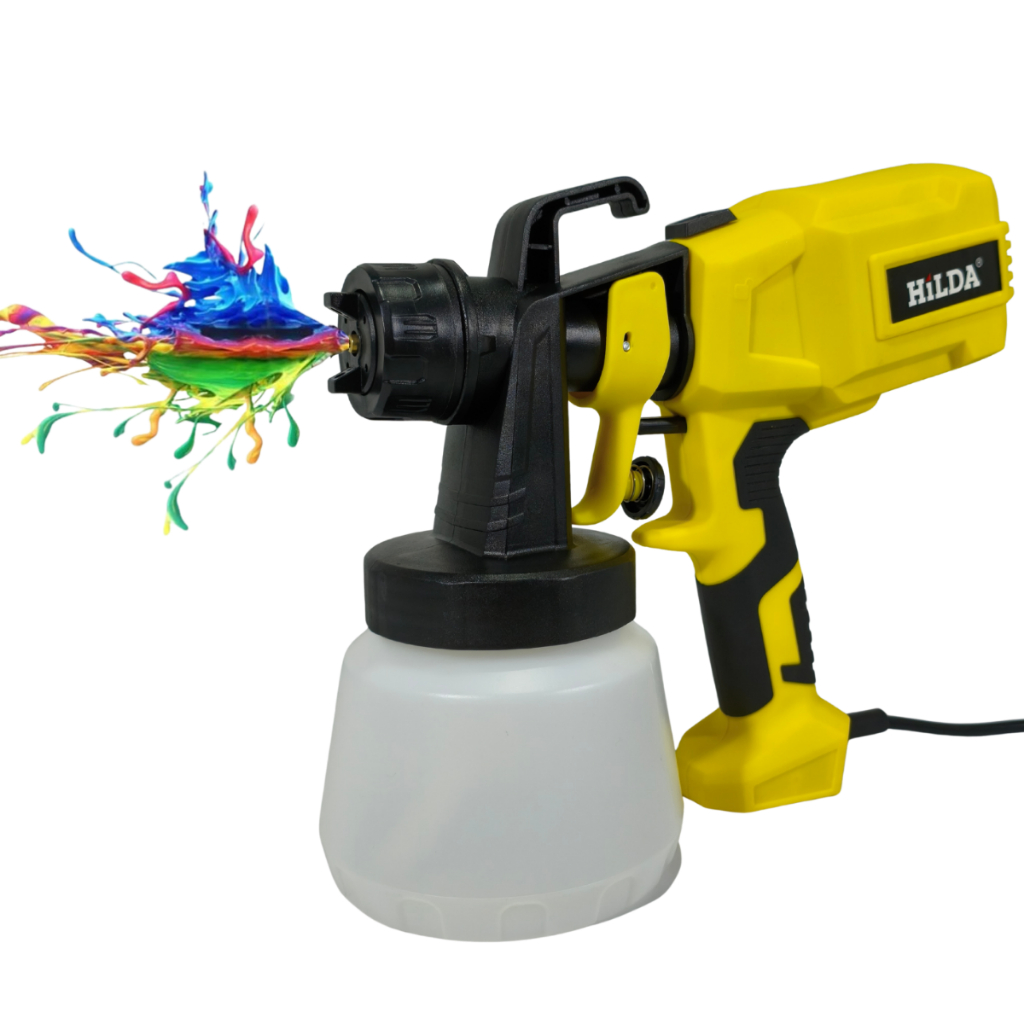 Pulverizador De Tinta Elétrico Pistola De Pintura 500w HILDA