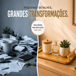 Bandeja de Bambu Natural Premium 31x15cm com Alça Metal Dourada Luxo Multiuso Servir Café ENVIO IMEDIATO