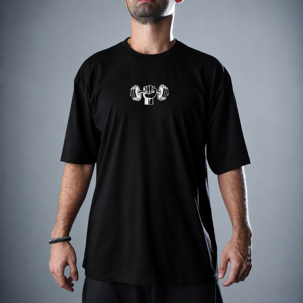 Camiseta Oversized Algodão 30.1 Caimento Solto Confortável