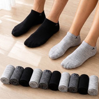 KIT até 24 Pares Meias Soquete Unissex Anti Chulé Algodão Original