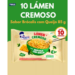 10 Lámen Cremoso Sabor Brócolis com Queijo 85 g