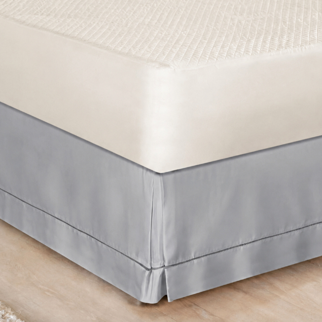 Saia Box para Cama Solteiro 100% Algodão Percal 180 Fios