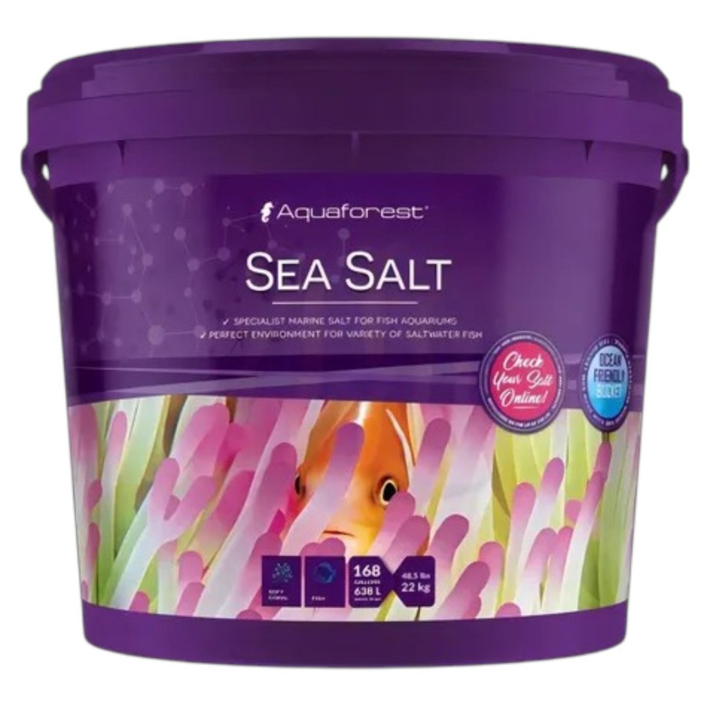 Aquaforest Sal Sintetico Sea Salt 22kg  Para Aquario Marinho / Peixe
