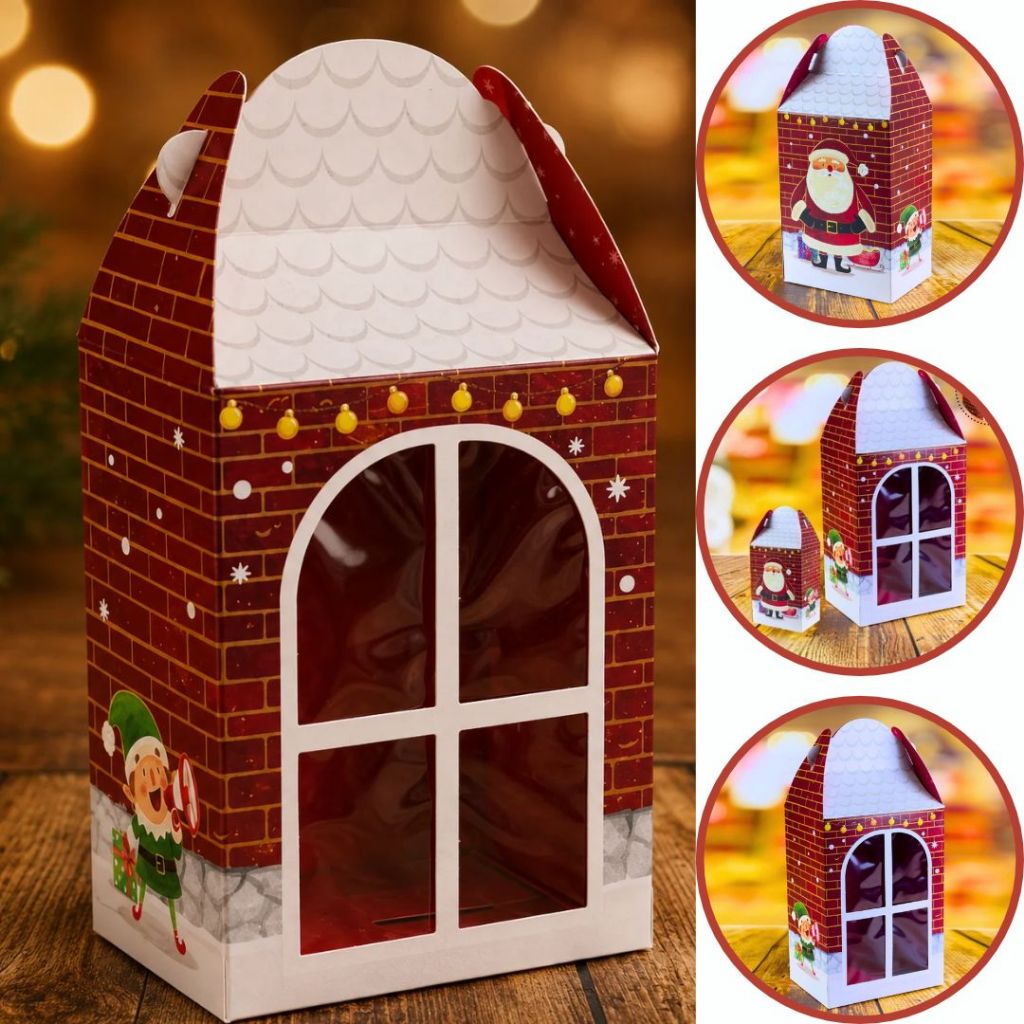 10 MALETA PRESENTE DE NATAL 10X7X18 5629 (NATAL 2025 IDEIA) (CHOCO)