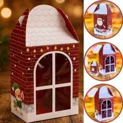 10 MALETA PRESENTE DE NATAL 10X7X18 5629 (NATAL 2025 IDEIA) (CHOCO)