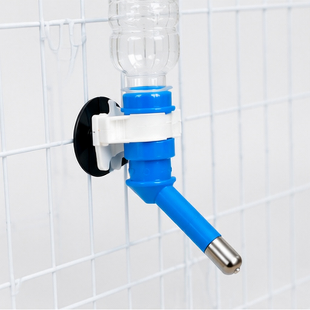 Bebedouro Automático Pets Plástico PP Suporte Gaiola