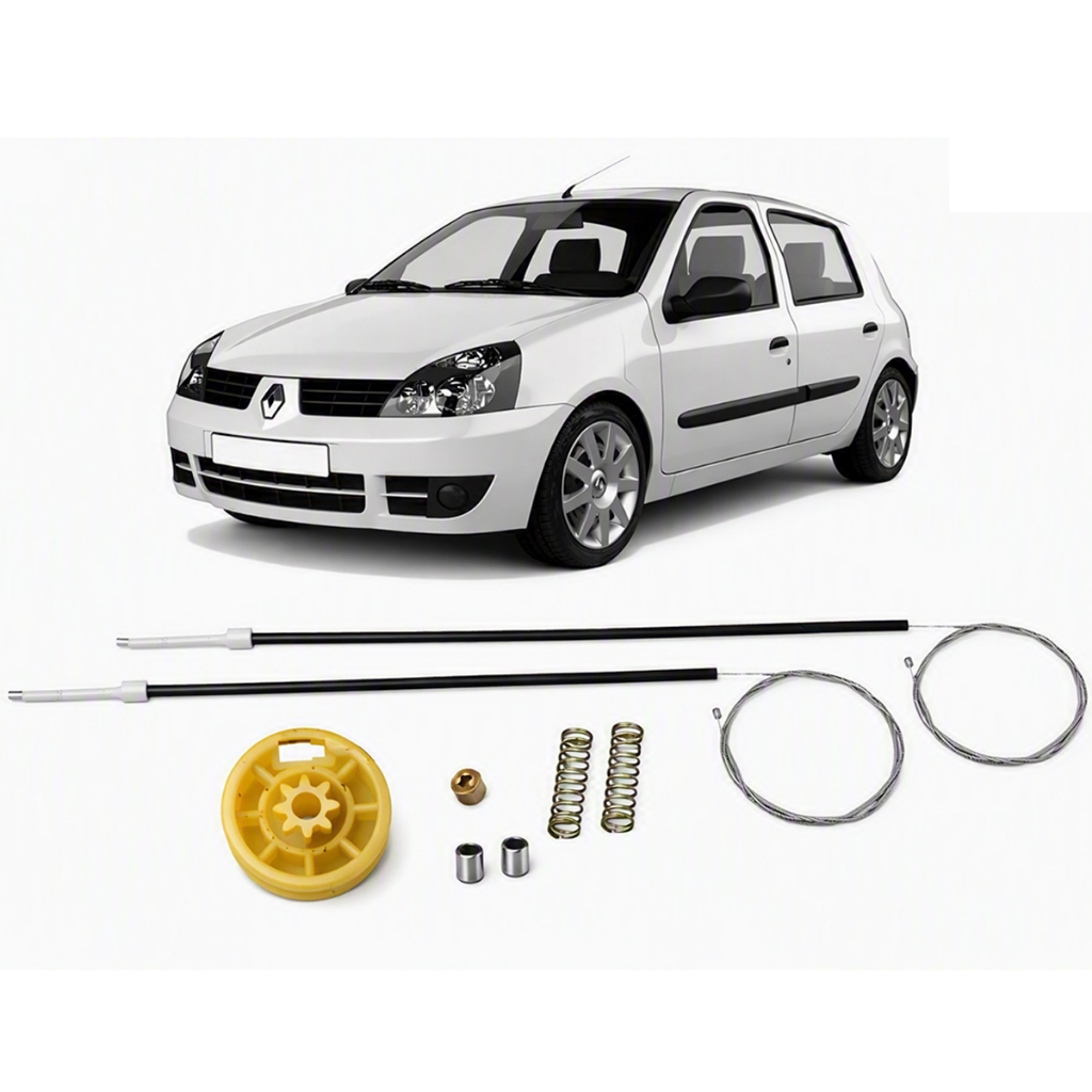 Kit Reparo Máquina Vidro Elétrico Dianteira Clio 1999 A 2012