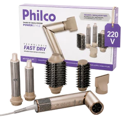 Secador de Cabelos Philco 4 em 1 Dobrável Motor BLDC PSC3500 220V