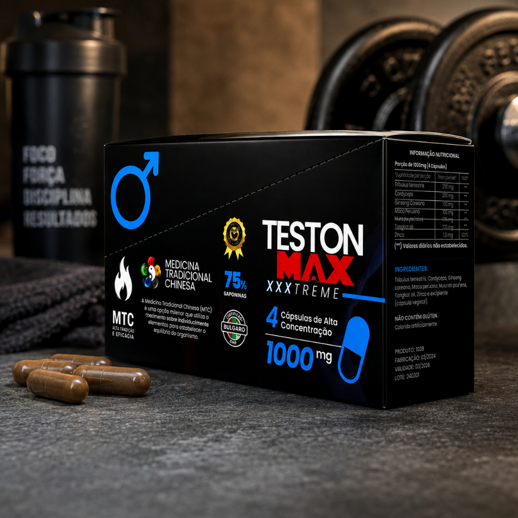 Teston Mx 1000mg Com 60 Caps Multi Vita