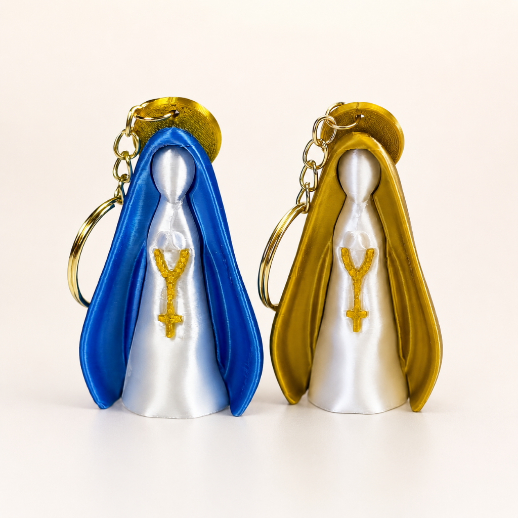 Chaveiro Nossa Senhora Aparecida Religioso Católico Presente Lembrancinha Fé