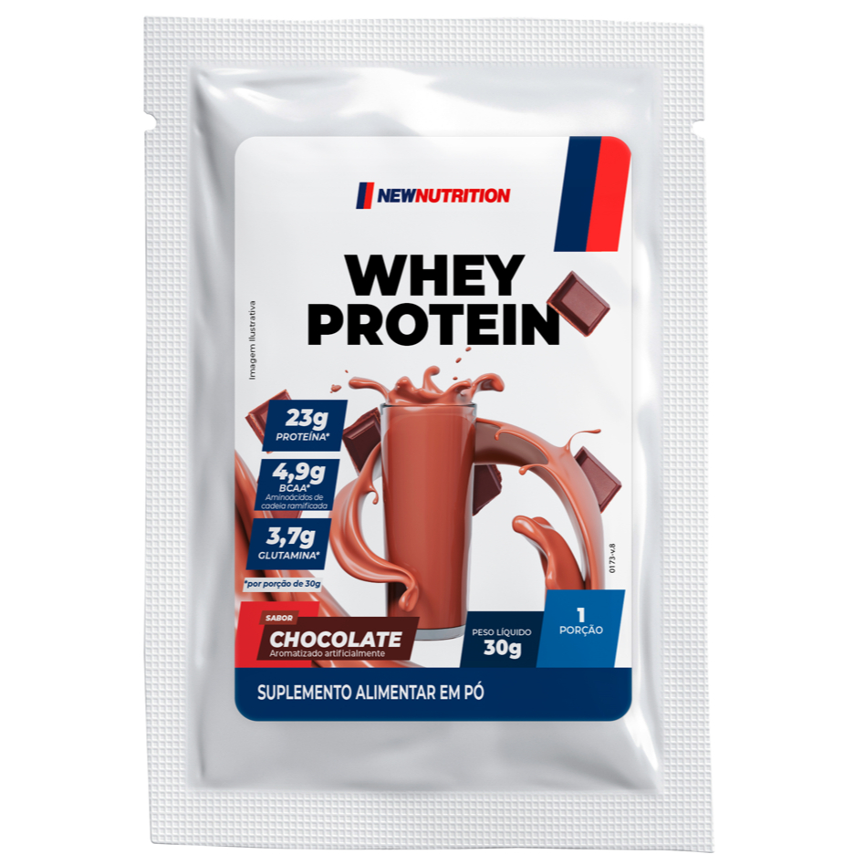 Sachê Whey Protein Concentrado 30g NewNutrition