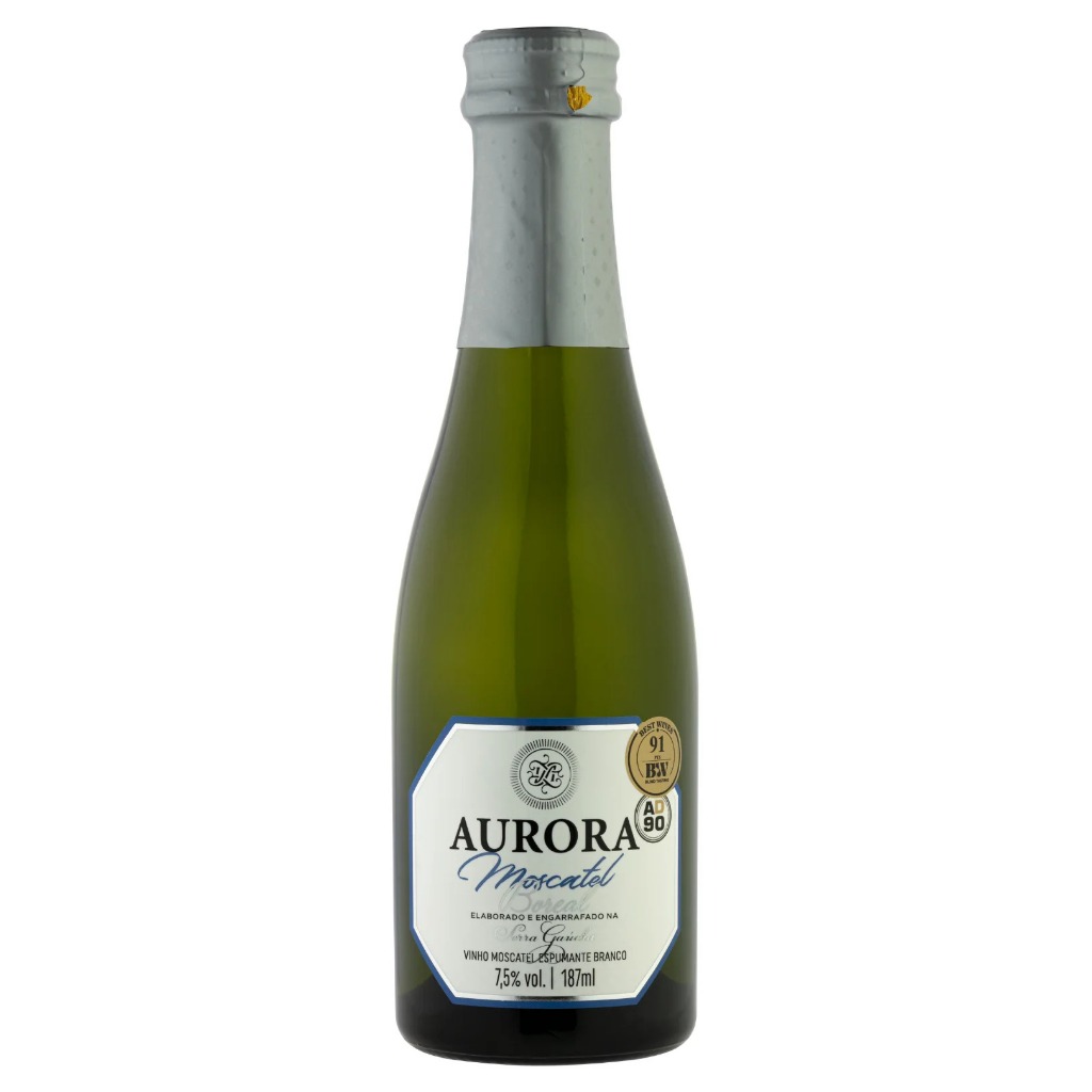 Espumante Aurora Moscatel Branco 187ml