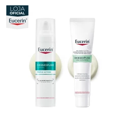 KIT Eucerin Dermopure Sérum Efeito Triplo 40ml + Peeling 40ml