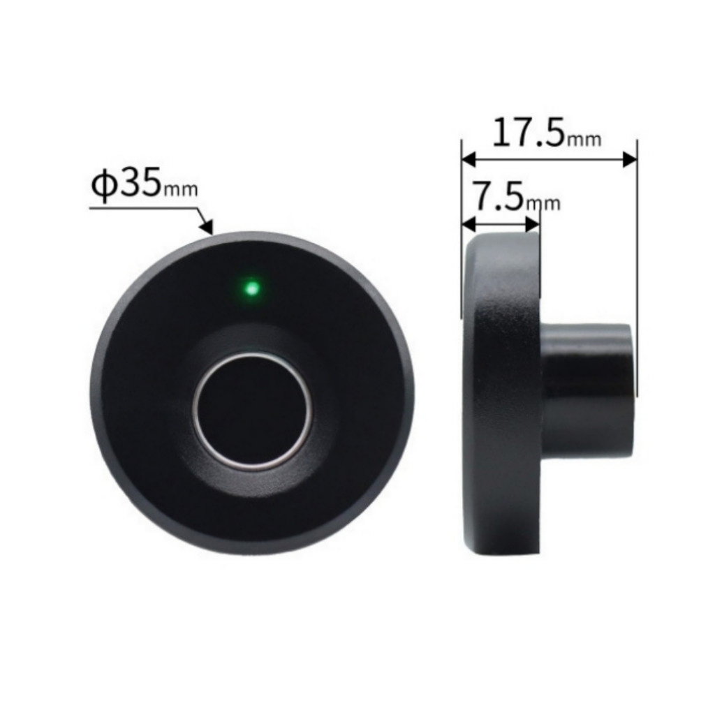 Fechadura Eletrônica para Armário com Biometria, 10 Digitais e Entrada Micro USB de Emergência