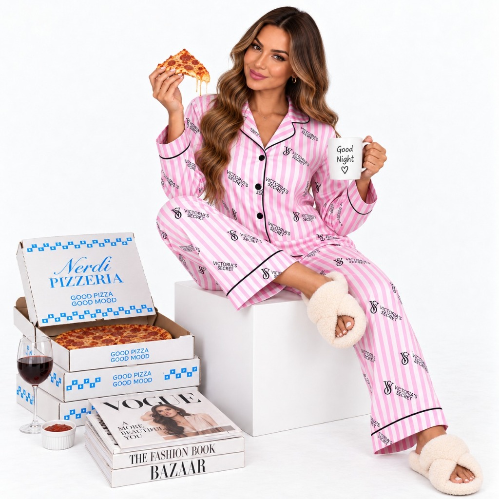 Pijama Feminino Longo Suede Premium Estampado Manga Longa com Calça Conjunto Feminino P M G Confortável