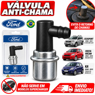 Valvula Pcv Respiro Anti Chamas Ford Courier 2007 Até 2013