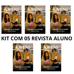 KIT COM 05 Revistas Lições Bíblica Jovens Aluno 4º Trimestre 2026