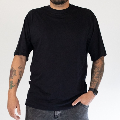 Camiseta Oversized Masculina 100% Algodão Premium 280g Treino Casual Streetwear Básica