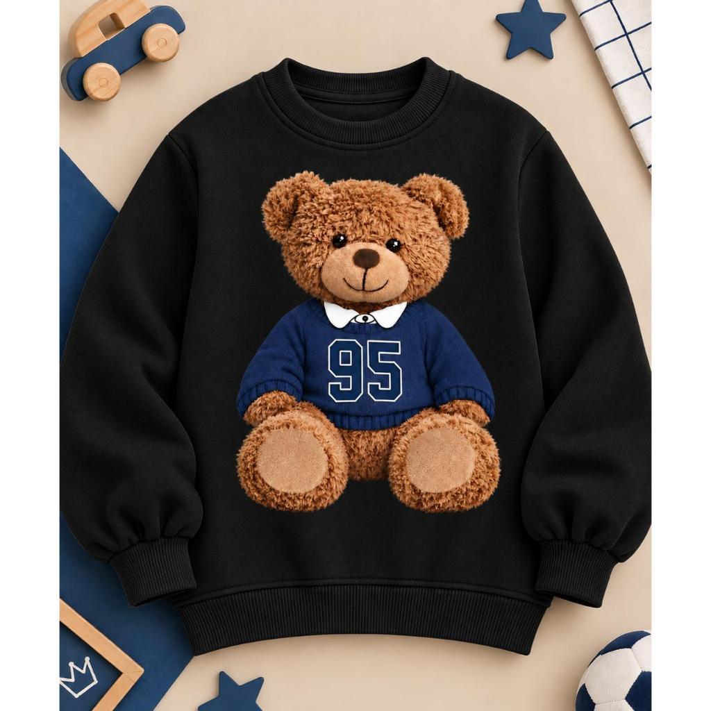 Moletom infantil menino com estampa divertida e moderna.
