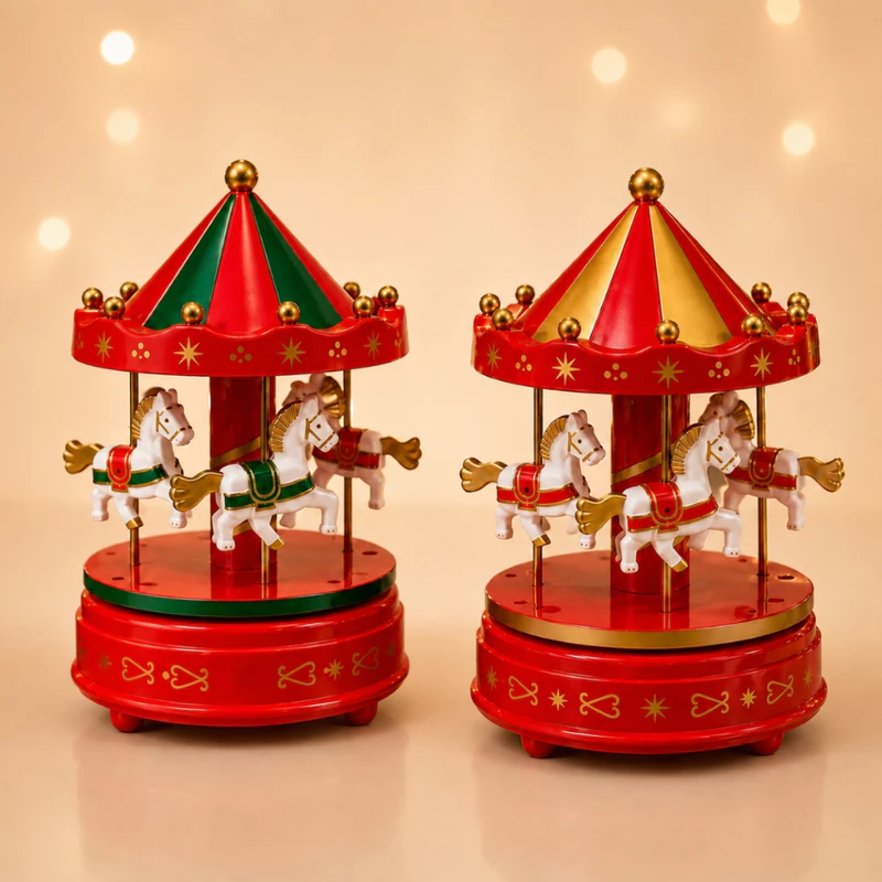 🎶 Carrossel Musical Natalino: De R$99,97 por R$34,99!