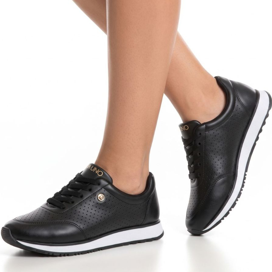 Tênis Feminino Via Uno Tenis Jogging Básico Casual Original